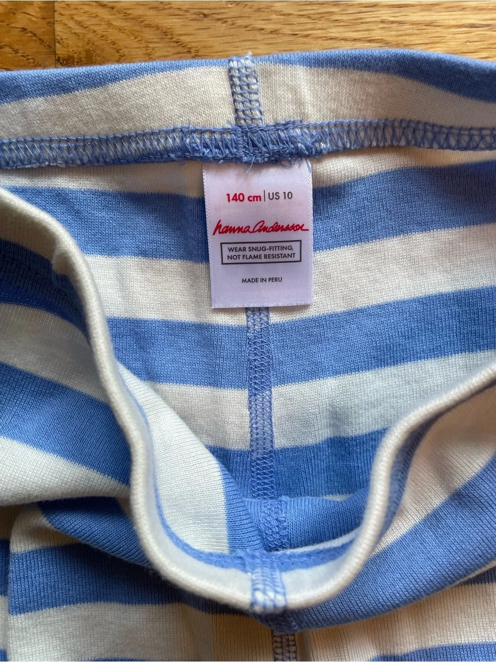 HannaJams Pajama Set in Vintage Blue